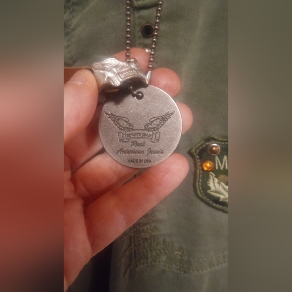 Robin's Jean Embellished Military Cargo Style pants - Picture 13 of 16